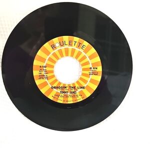 Tommy James 'Draggin' the Line' And 'Bits And Pieces' Vinyl Record 45RPM